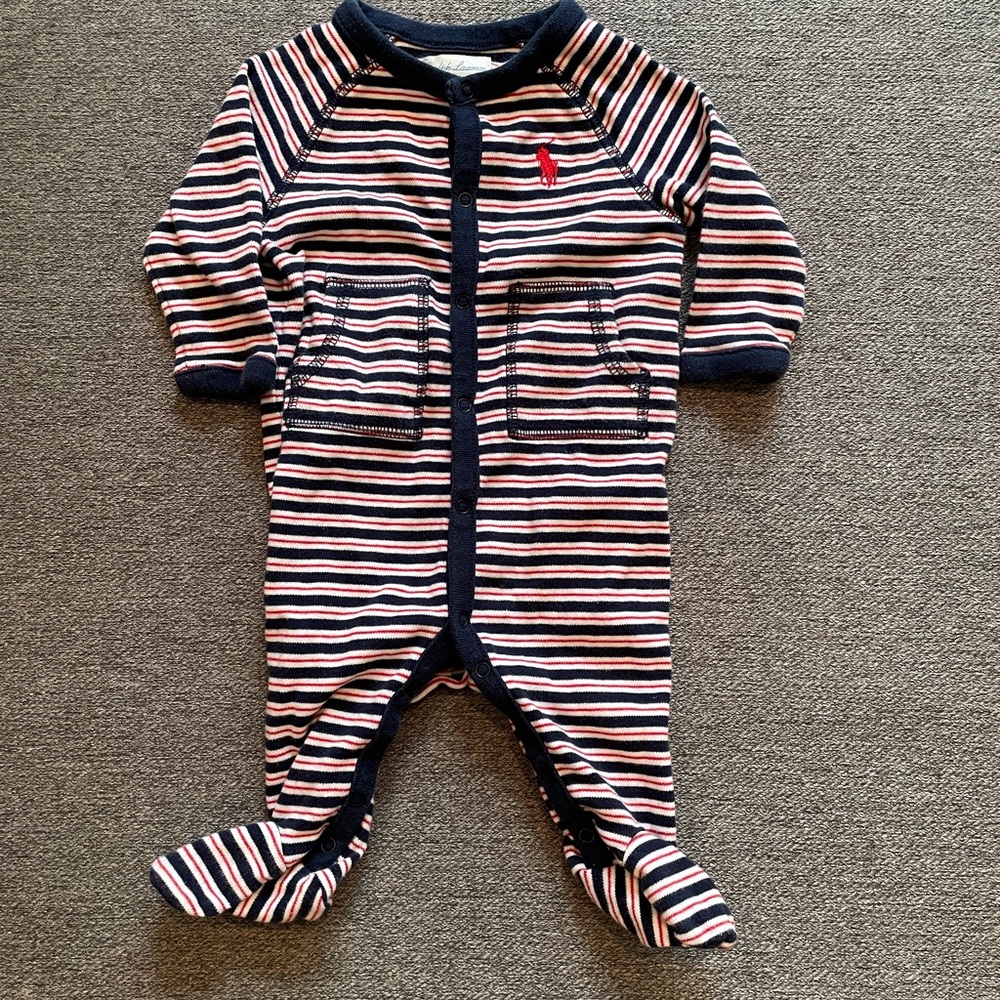 Ralph Lauren footed pajamas